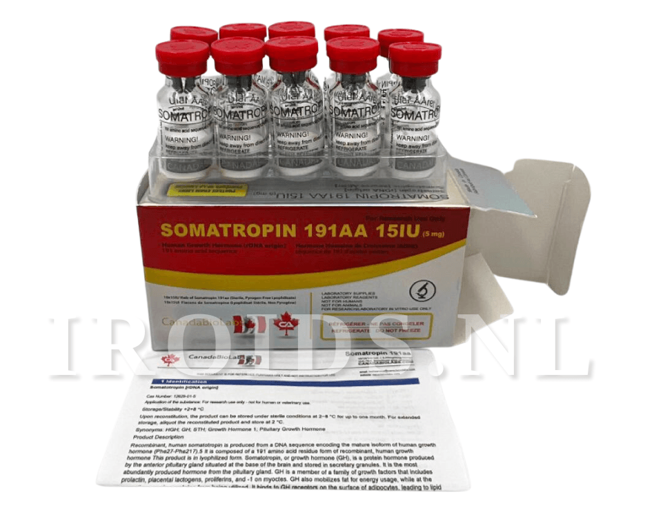 Somatropin 75 IU - Canada Peptides