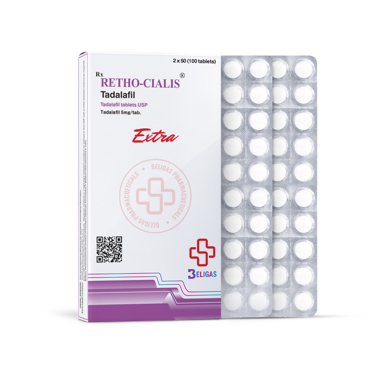 Retho-Cialis 5 - Beligas Pharmaceuticals