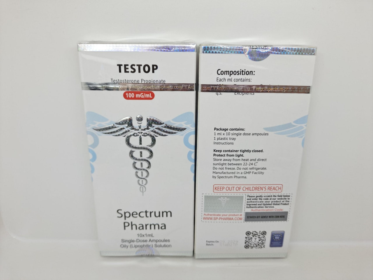 Testo P 100 - Spectrum Pharma