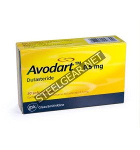 Avodart (Dutasteride) 30 Caps 0.5 mg Glaxosmithkline https://sterohub.com/shop/16/avodart-280x300w.jpg