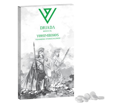 Yohimbinos Driada Medical (Yohimbine Hydrochloride) 2.5mg https://sterohub.com/shop/18/Yohimbinos-Driada-Medical-400x350.png