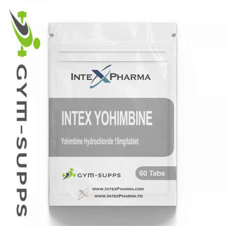 INTEX PHARMA – YOHIMBINE (YOHIMBINE HYDROCHLORIDE) 15mg/60tabs https://sterohub.com/shop/20/INTEX-YOHIMBINE-450x450.jpg