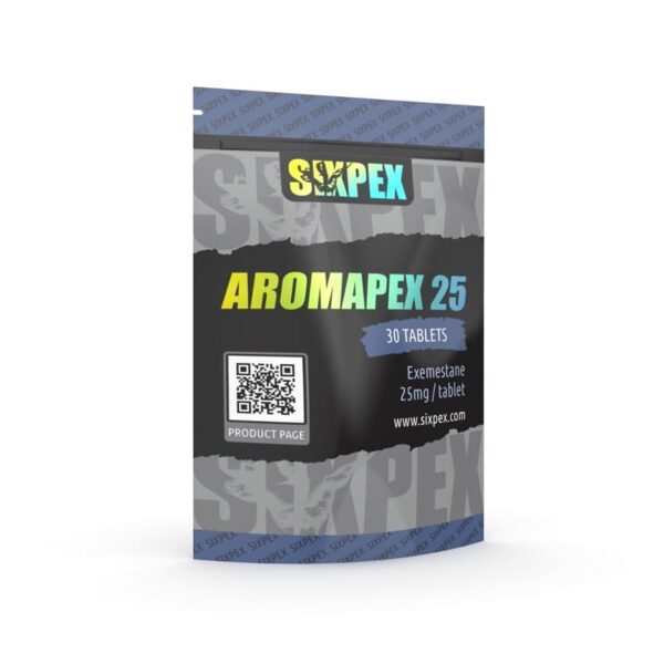 Aromapex (Aromasin) SixPex 25mg, 30 tab https://sterohub.com/shop/22/sixpex-aromapex-25mg-30t-600x600.jpg