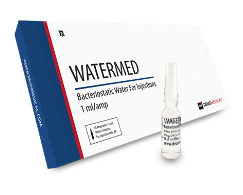 Deus Medical WATERMED Bacteriostatic water 1ml/amps https://sterohub.com/shop/28/Deus_Medical_WATERMED_Bacteriostatic_water_1ml_amps_c0d6a3a08a.png