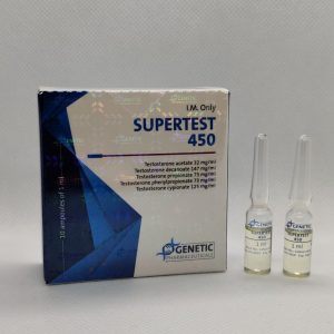 Supertest 450 AMPULES - Genetic Pharmaceuticals