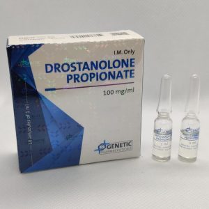 Drostanolone Propionate 100 AMPULES - Genetic Pharmaceuticals